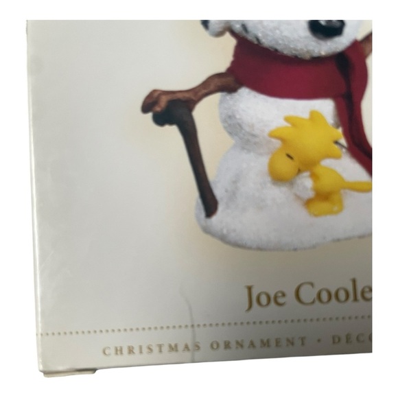 Hallmark Keepsake Ornament Joe Coolest Snoopy Snowman 2006 - Picture 5 of 6